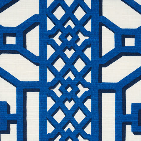 SCHUMACHER  PREPPY CHIC ZANZIBAR TRELLIS   Navy   - 175749
