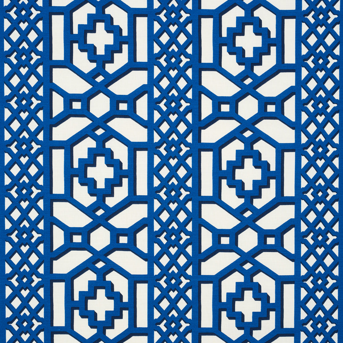 SCHUMACHER  PREPPY CHIC ZANZIBAR TRELLIS   Navy   - 175749