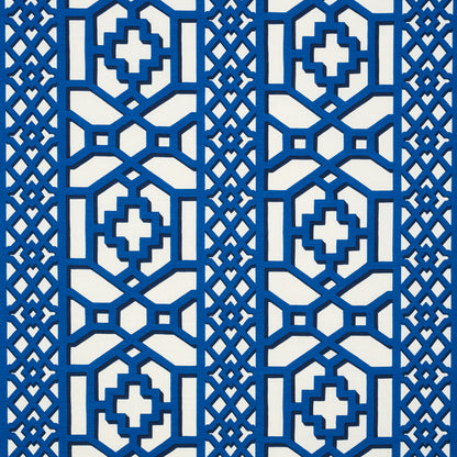 SCHUMACHER  PREPPY CHIC ZANZIBAR TRELLIS   Navy   - 175749
