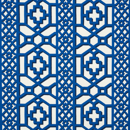 SCHUMACHER  PREPPY CHIC ZANZIBAR TRELLIS   Navy   - 175749