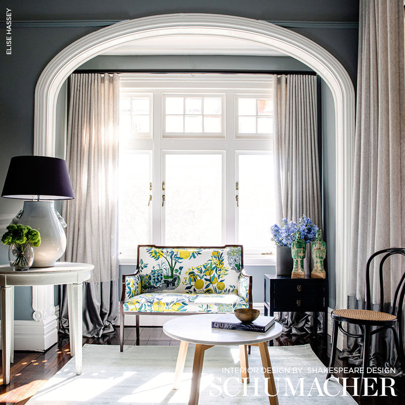 SCHUMACHER FABRIC  GOOD VIBRATIONS CITRUS GARDEN   POOL   - 175761