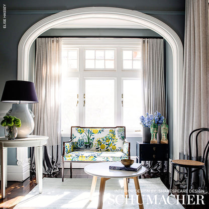 SCHUMACHER FABRIC  GOOD VIBRATIONS CITRUS GARDEN   POOL   - 175761