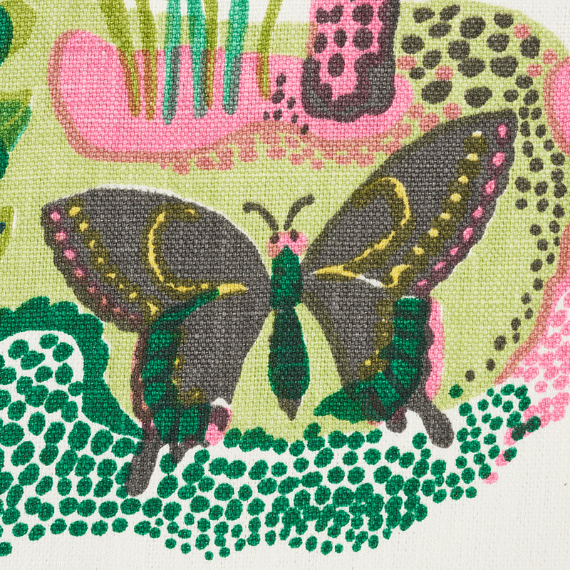 SCHUMACHER FABRIC  SCHUMACHER FABRIC CLASSICS CITRUS GARDEN   LIME   - 175762