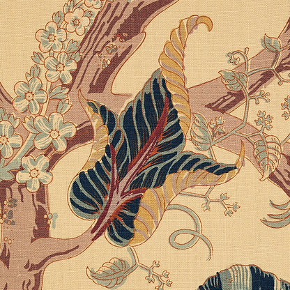 SCHUMACHER FABRIC  SCHUMACHER FABRIC CLASSICS INDIAN ARBRE   TEA   - 175780