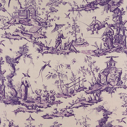SCHUMACHER  SCHUMACHER CLASSICS SHENGYOU TOILE PRINTS PRINTS IRIS   - 175801