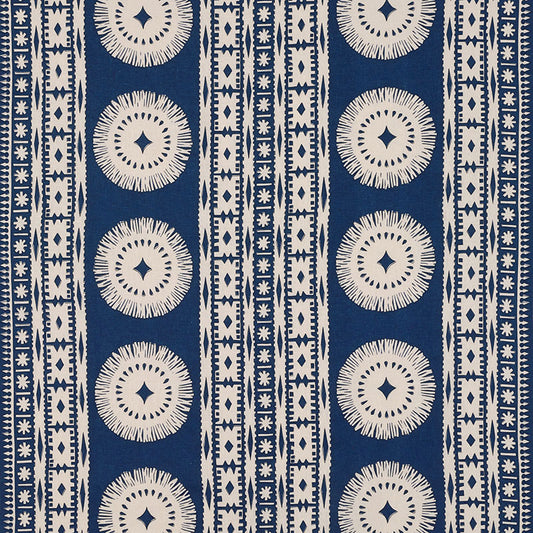 SCHUMACHER  MARY MCDONALD BORA BORA PRINT PATTERNED WOVENS PATTERNED WOVENS MARINE   - 175841