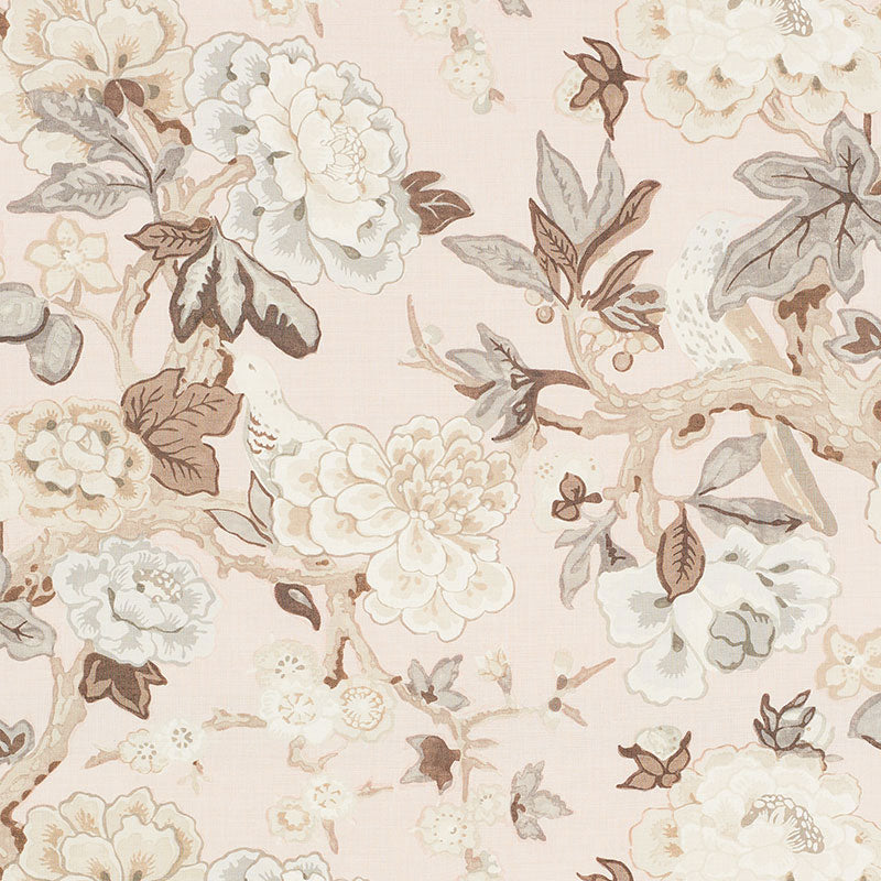 SCHUMACHER MARY MCDONALD BERMUDA BLOSSOMS PRINTS PRINTS BLUSH - 175874 ...