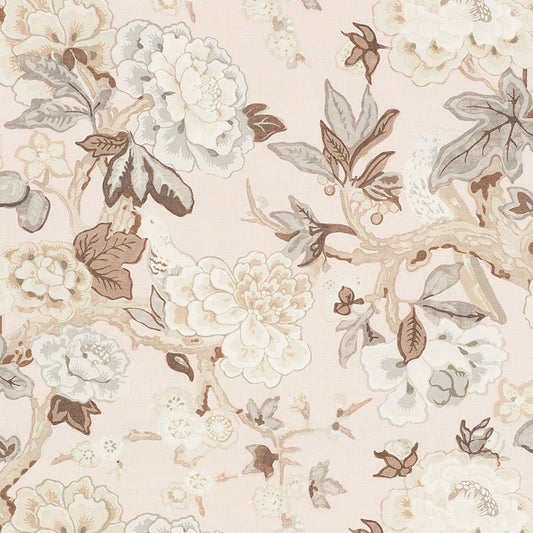 SCHUMACHER  MARY MCDONALD BERMUDA BLOSSOMS PRINTS PRINTS BLUSH   - 175874