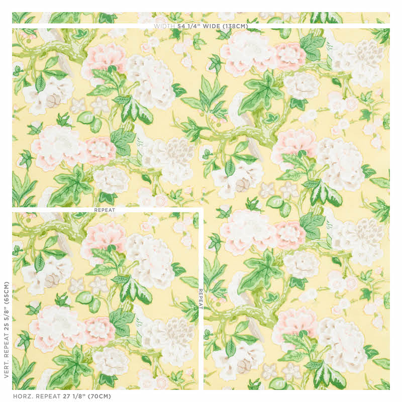 SCHUMACHER  SIGNATURE SCHUMACHER BERMUDA BLOSSOMS PRINTS PRINTS YELLOW   - 175878