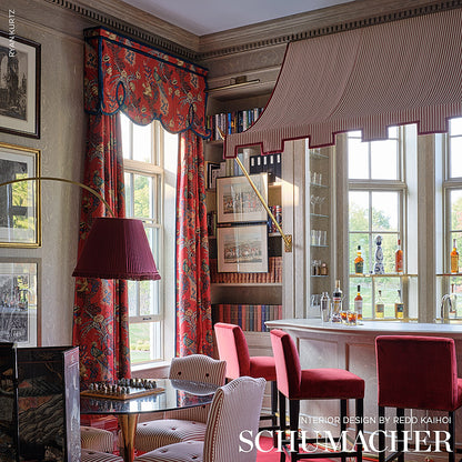 SCHUMACHER  MILES REDD PEACOCK PRINTS PRINTS RED   - 175910