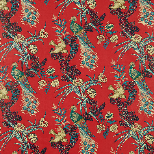 SCHUMACHER  MILES REDD PEACOCK PRINTS PRINTS RED   - 175910