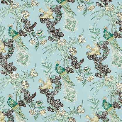 SCHUMACHER  MILES REDD PEACOCK PRINTS PRINTS AQUA   - 175912