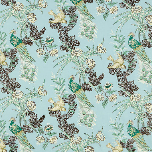 SCHUMACHER  MILES REDD PEACOCK PRINTS PRINTS AQUA   - 175912