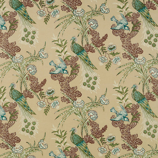 SCHUMACHER  MILES REDD PEACOCK PRINTS PRINTS BEIGE   - 175914
