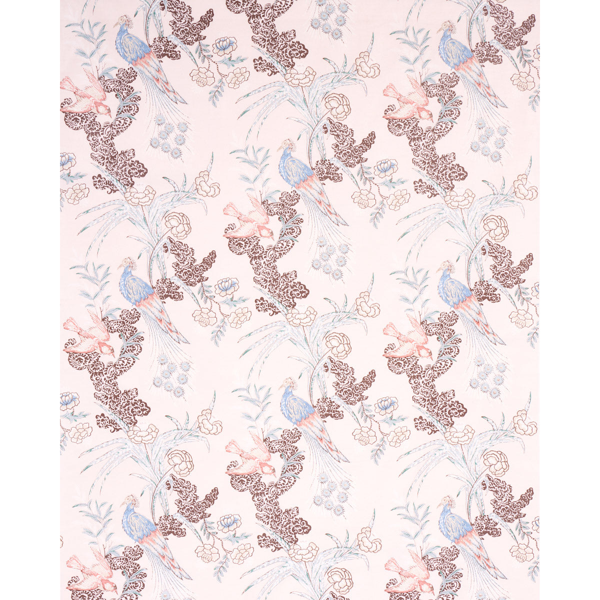 SCHUMACHER  MILES REDD PEACOCK PRINTS PRINTS BLUSH   - 175916