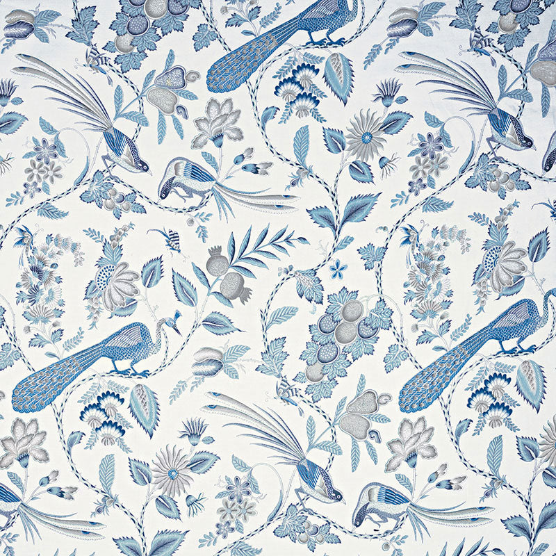 SCHUMACHER  SCHUMACHER CLASSICS CAMPAGNE PRINTS PRINTS BLEU , GRIS   - 175952