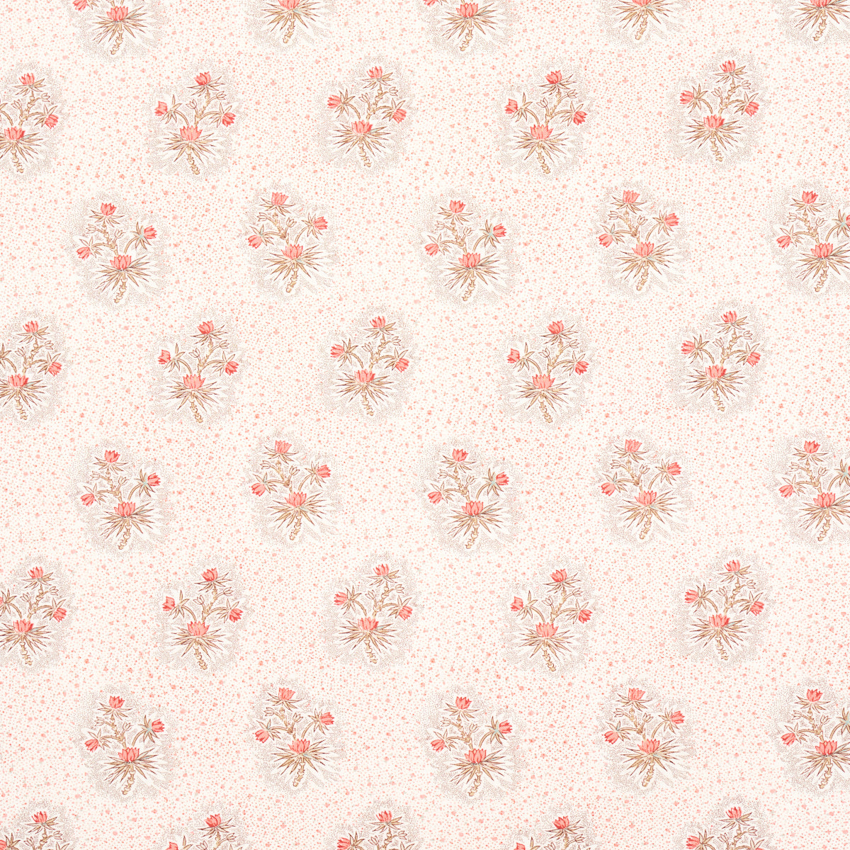 SCHUMACHER  COUNTRY CHIC CASSIS FLORAL PRINTS PRINTS ROUGE   - 175970