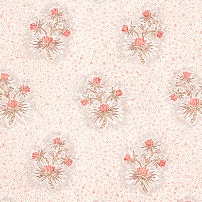 SCHUMACHER  COUNTRY CHIC CASSIS FLORAL PRINTS PRINTS ROUGE   - 175970