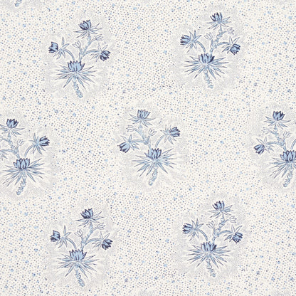 SCHUMACHER  COUNTRY CHIC CASSIS FLORAL PRINTS PRINTS BLEU   - 175971