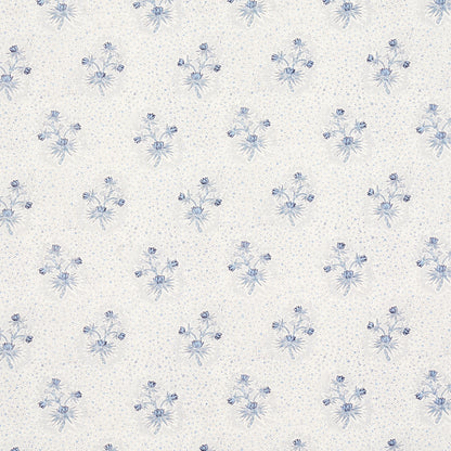 SCHUMACHER  COUNTRY CHIC CASSIS FLORAL PRINTS PRINTS BLEU   - 175971