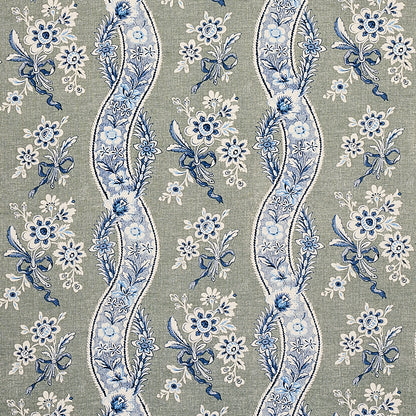 SCHUMACHER  COUNTRY CHIC LE CASTELLET PRINTS PRINTS GRIS , BLEU   - 175982