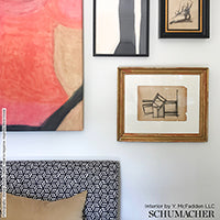 SCHUMACHER  NEW WAVE: BLACK & WHITE TUMBLING BLOCKS   Black   - 176043