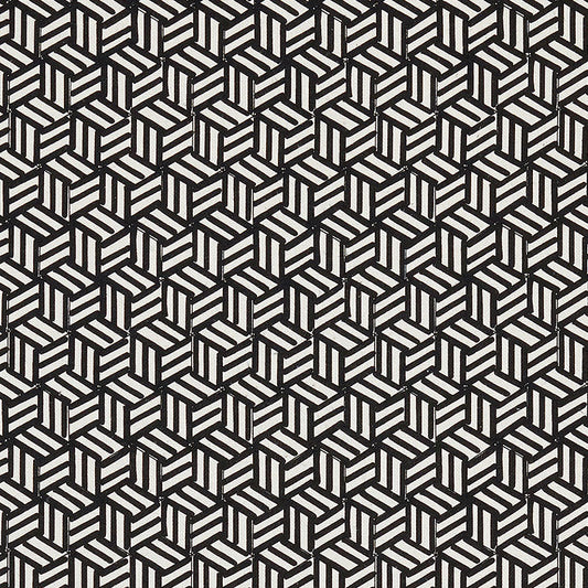 SCHUMACHER  NEW WAVE: BLACK & WHITE TUMBLING BLOCKS   Black   - 176043