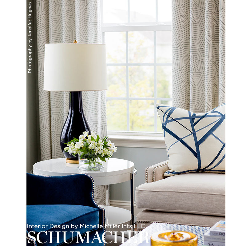 SCHUMACHER  NEW WAVE: BLACK & WHITE DECONSTRUCTED STRIPE   Black   - 176050