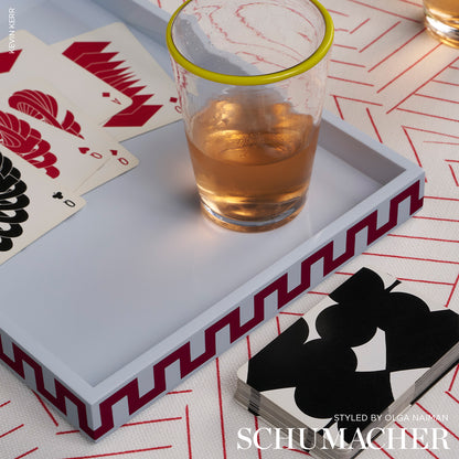 SCHUMACHER  MILES REDD DECONSTRUCTED STRIPE   Red   - 176051