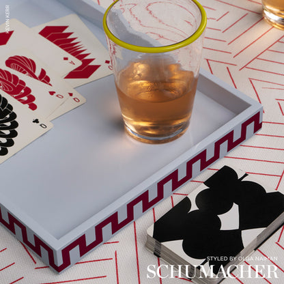SCHUMACHER  MILES REDD DECONSTRUCTED STRIPE   Red   - 176051
