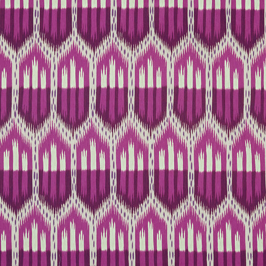 SCHUMACHER  IKAT COLLECTION BUKHARA IKAT PRINTS PRINTS FUCHSIA   - 176082