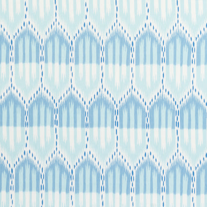SCHUMACHER  IKATS BUKHARA IKAT PRINTS PRINTS SKY AND AQUA   - 176085