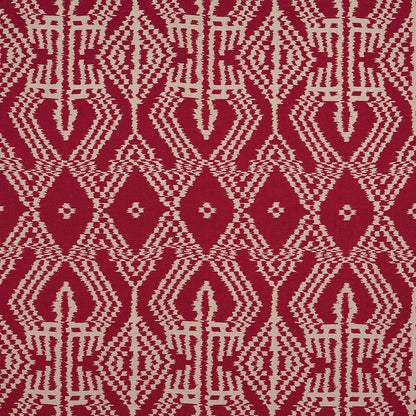 SCHUMACHER  IKAT COLLECTION ASAKA IKAT PRINTS PRINTS RED   - 176090