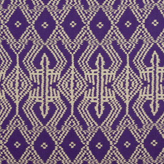 SCHUMACHER  IKAT COLLECTION ASAKA IKAT PRINTS PRINTS VIOLET   - 176091