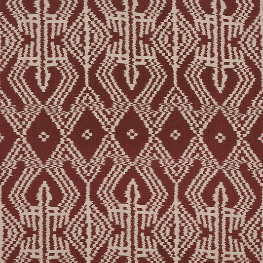 SCHUMACHER  IKAT COLLECTION ASAKA IKAT PRINTS PRINTS RAISIN   - 176092