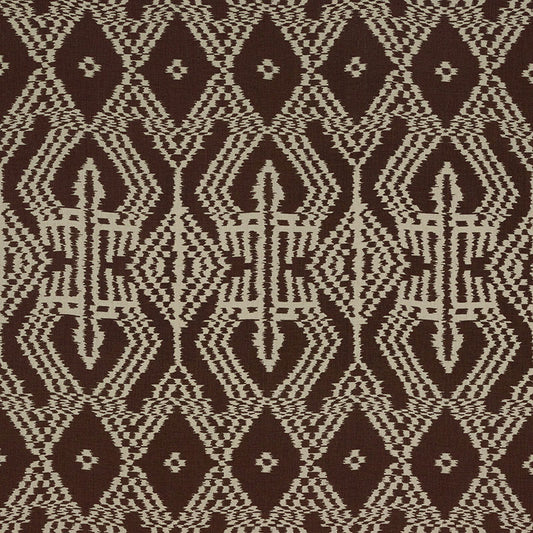 SCHUMACHER  IKAT COLLECTION ASAKA IKAT PRINTS PRINTS ESPRESSO   - 176093
