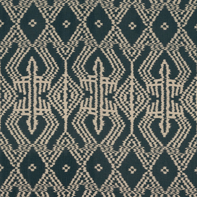 SCHUMACHER  IKAT COLLECTION ASAKA IKAT PRINTS PRINTS CHARCOAL   - 176094