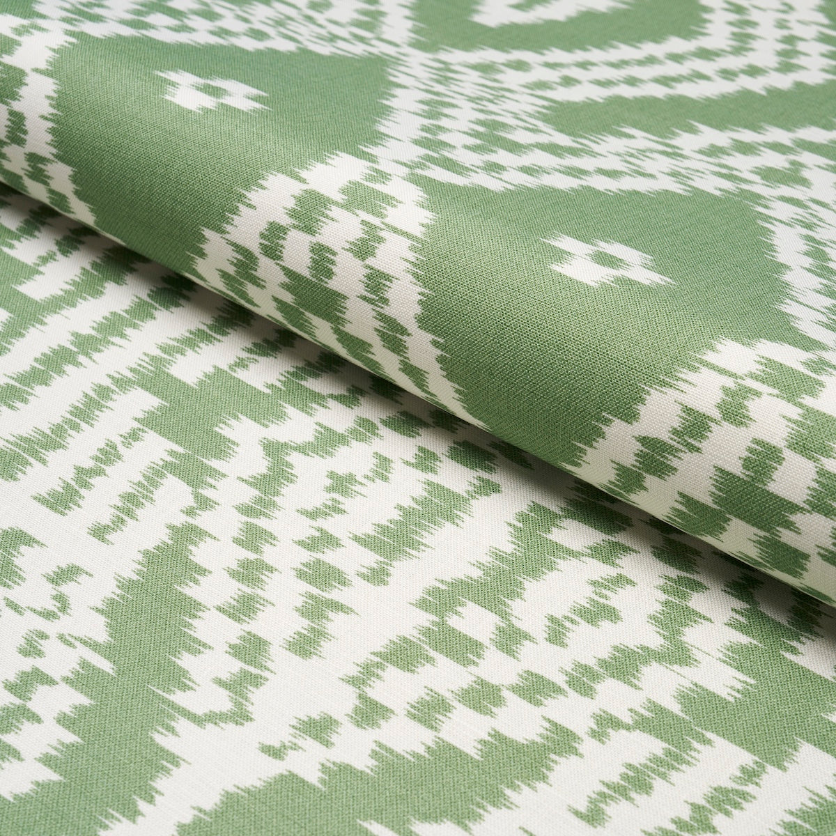 SCHUMACHER  IKATS ASAKA IKAT PRINTS PRINTS GREEN   - 176097