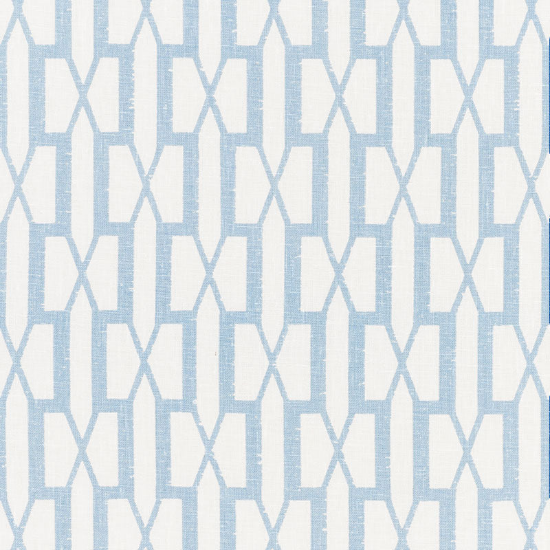 Light blue sheer curtains for windows; translucent, airy fabric with a soft drape.