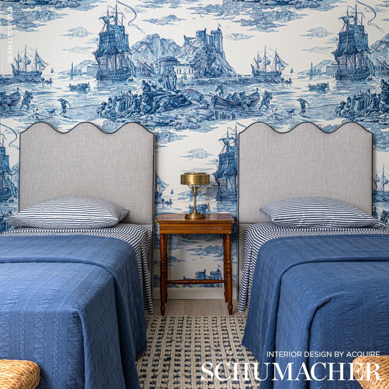 SCHUMACHER  MARINE TOILE MARINE TOILE   Indigo   - 176161
