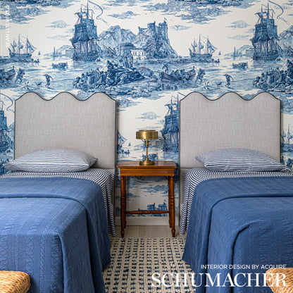 SCHUMACHER  MARINE TOILE MARINE TOILE   Indigo   - 176161