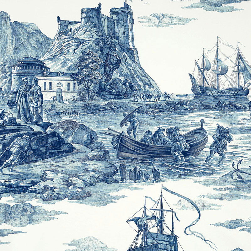 SCHUMACHER  MARINE TOILE MARINE TOILE   Indigo   - 176161