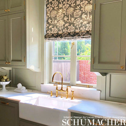 SCHUMACHER  SCHUMACHER CLASSICS WOODLAND SILHOUETTE PRINTS PRINTS STEEL   - 176175