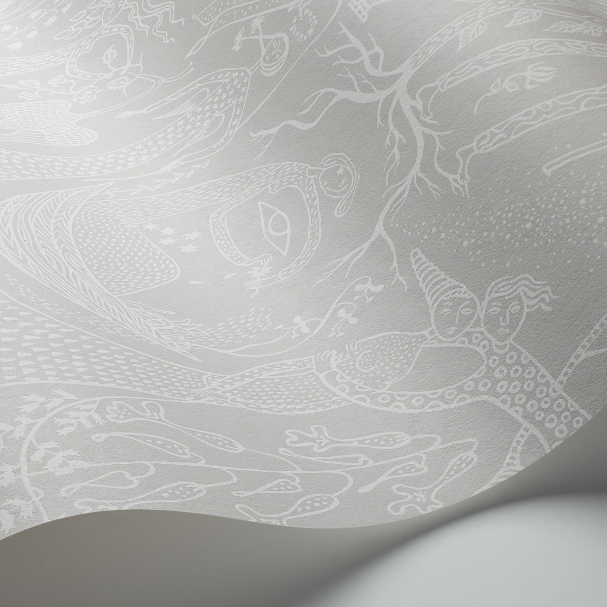 SCHUMACHER  Borastapeter PO??ME D'AMOUR   GREY   - 1762