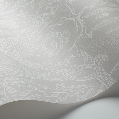 SCHUMACHER  Borastapeter PO??ME D'AMOUR   GREY   - 1762