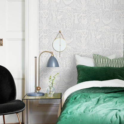 SCHUMACHER  Borastapeter PO??ME D'AMOUR   GREY   - 1762