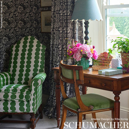 SCHUMACHER FABRIC  GOOD VIBRATIONS FULL CIRCLE   Jungle   - 176253