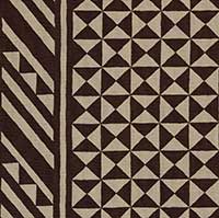SCHUMACHER  TRIBAL CHIC NUBA   Brown On Natural   - 176301