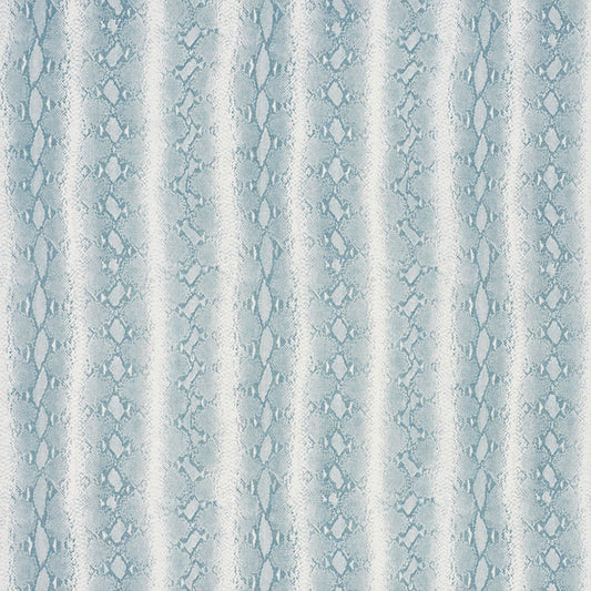 SCHUMACHER  ANIMAL PRINTS & WOVENS SNAKE RATTLE & ROLL LINEN PRINTS PRINTS CLOUD   - 176350