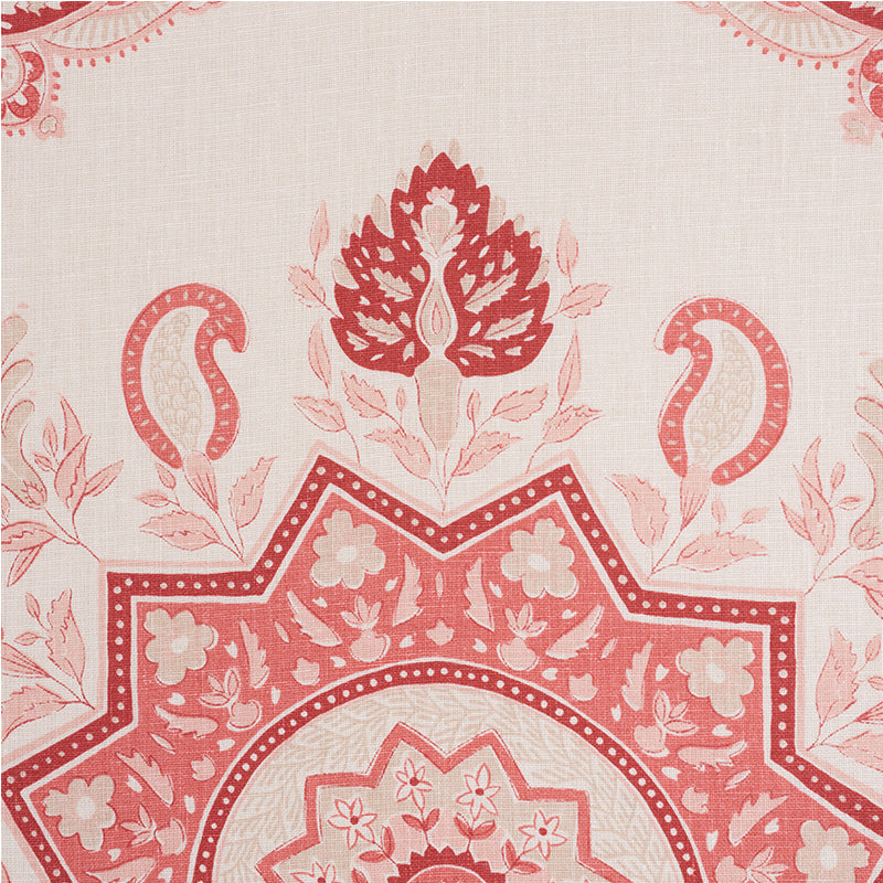 SCHUMACHER  MARK D. SIKES MONTECITO MEDALLION   Faded Red   - 176483